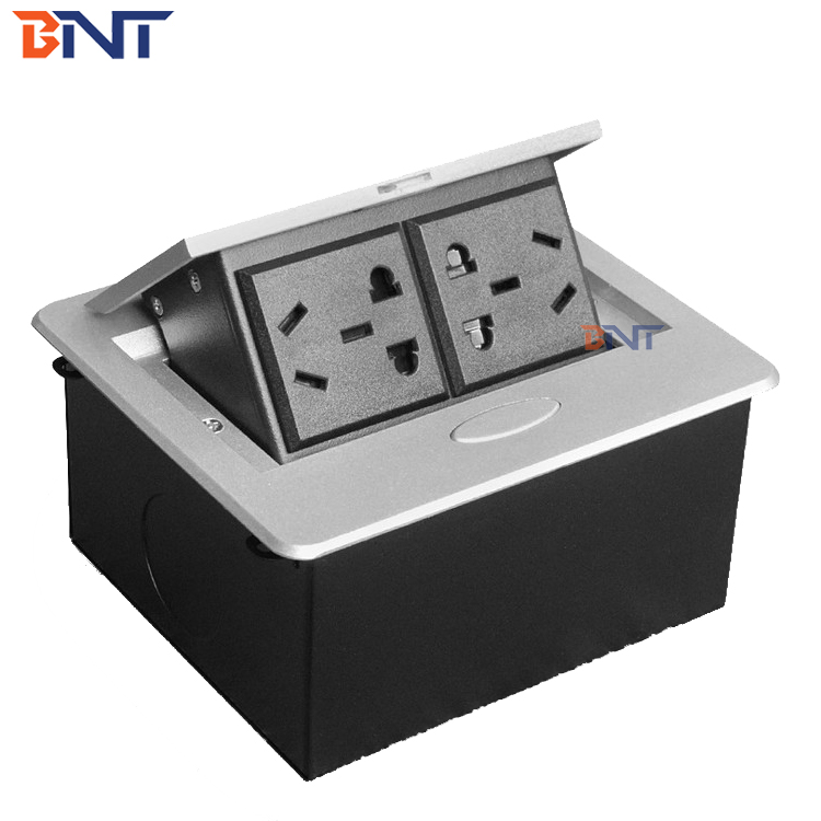 OEM/ODM Office Electrical Upgrade GFCI BNT Popup Socket with 2 universial Power