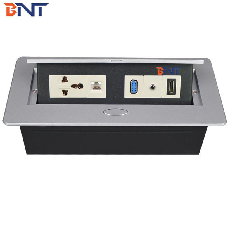 OEM/ODM Office Electrical Upgrade GFCI BNT Pop up table Socket with HDMI & VGA port