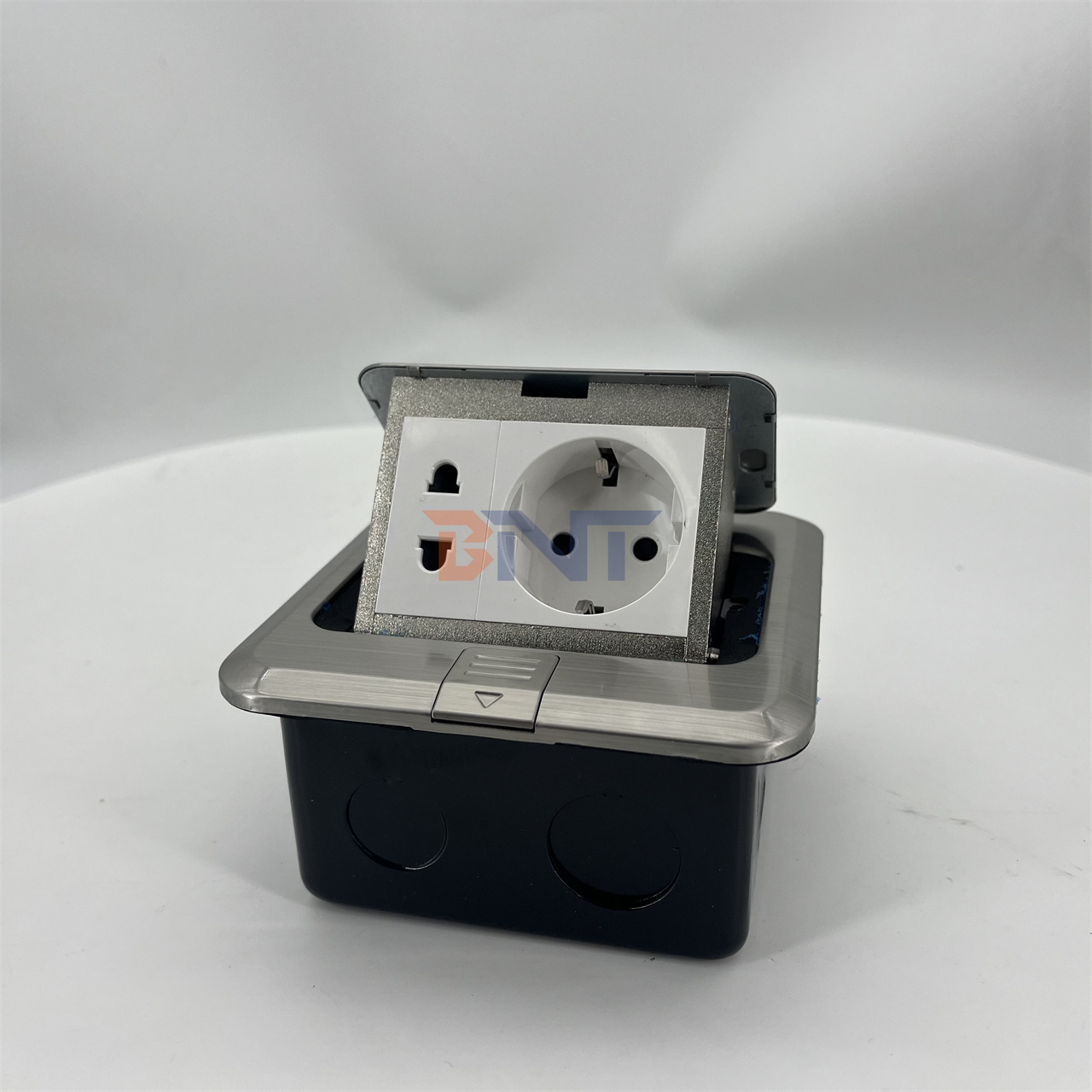 pop-up floor mounted sockets for office floor/hydraulic pop up build in table power socket outlet with usb charger