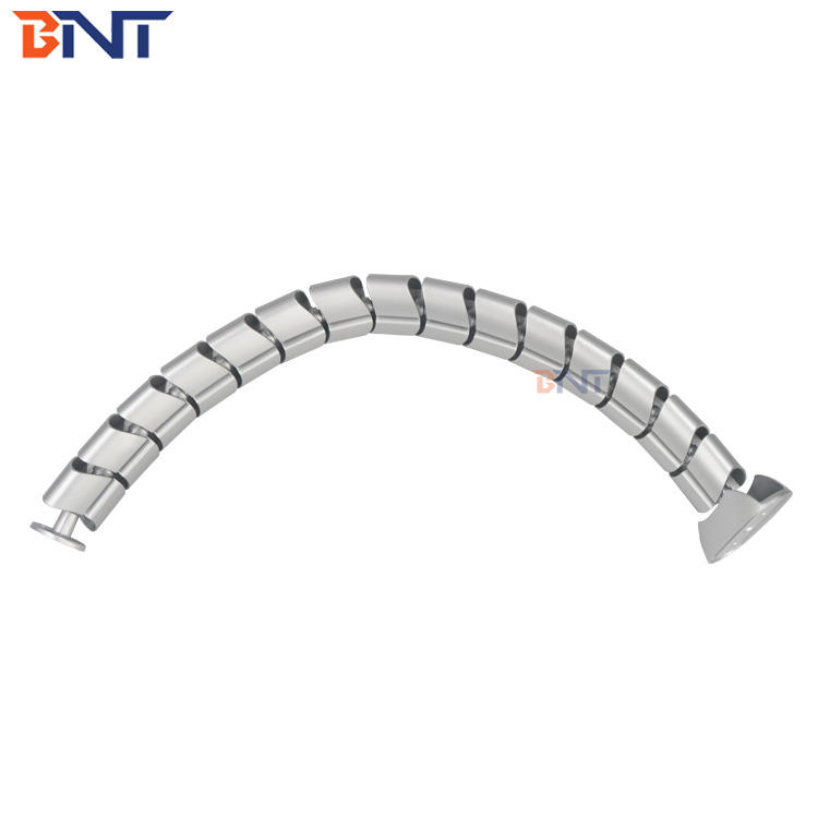 Wire Organizer Under Desk Standing Plastic Cable Chain Management Square Round Oval