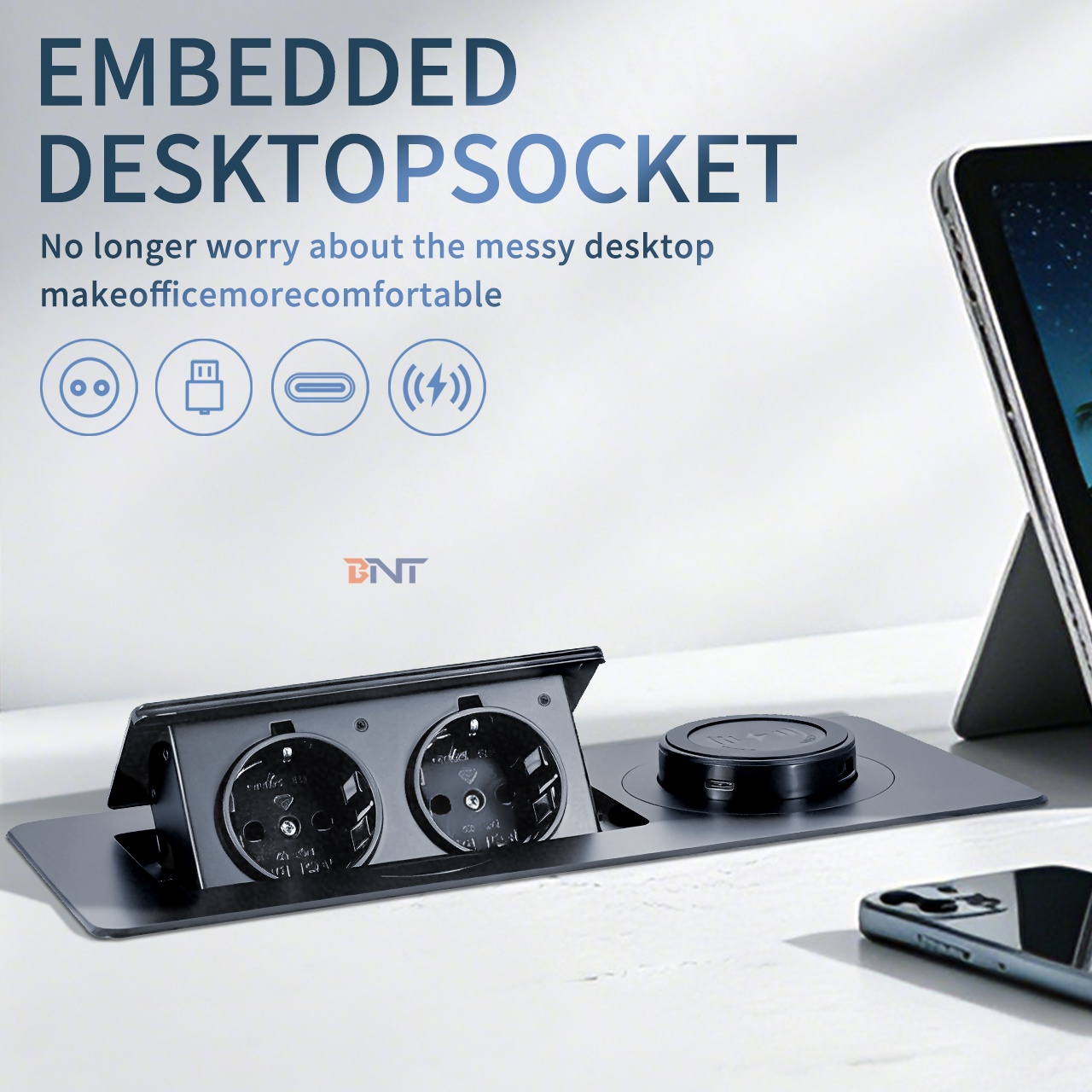 Dual EU power socket