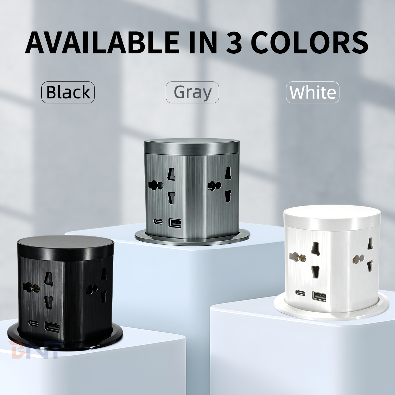 pneumatic pop up socket ABS 85mm